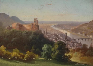 Blick auf Heidelberg